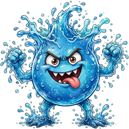 Bubble, Water Baby Rescue Specialist with a splash crown